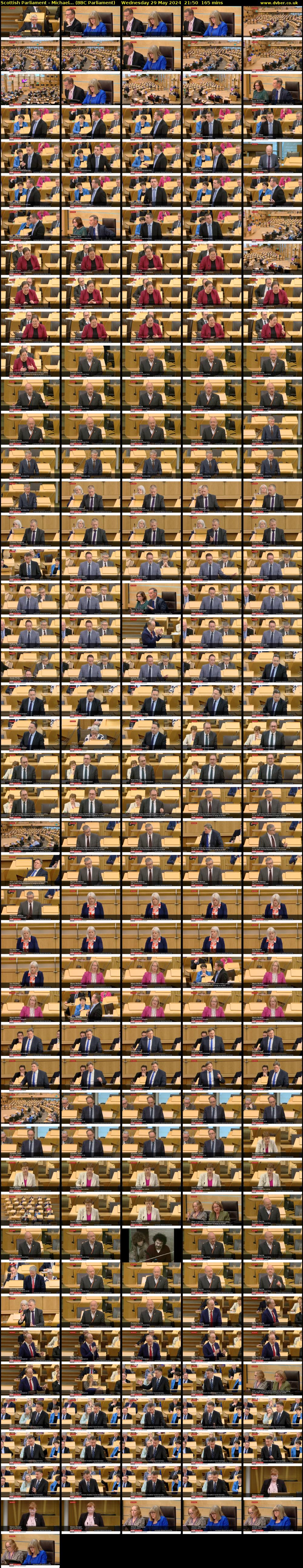 Scottish Parliament - Michael... (BBC Parliament) Wednesday 29 May 2024 21:50 - 00:35