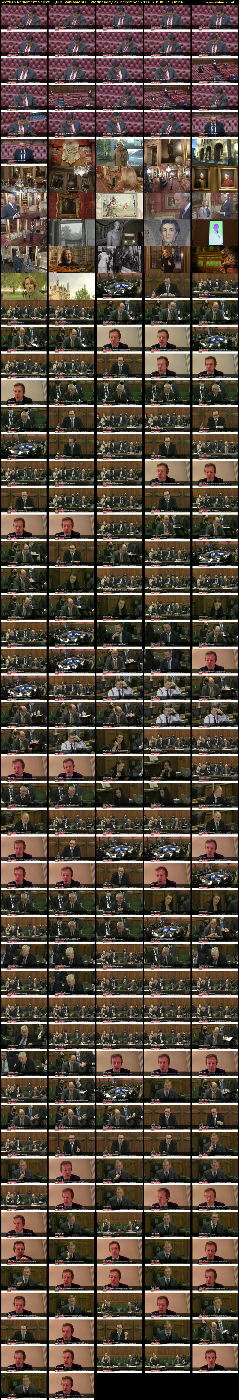 Scottish Parliament Select... (BBC Parliament) Wednesday 22 December 2021 23:30 - 02:00