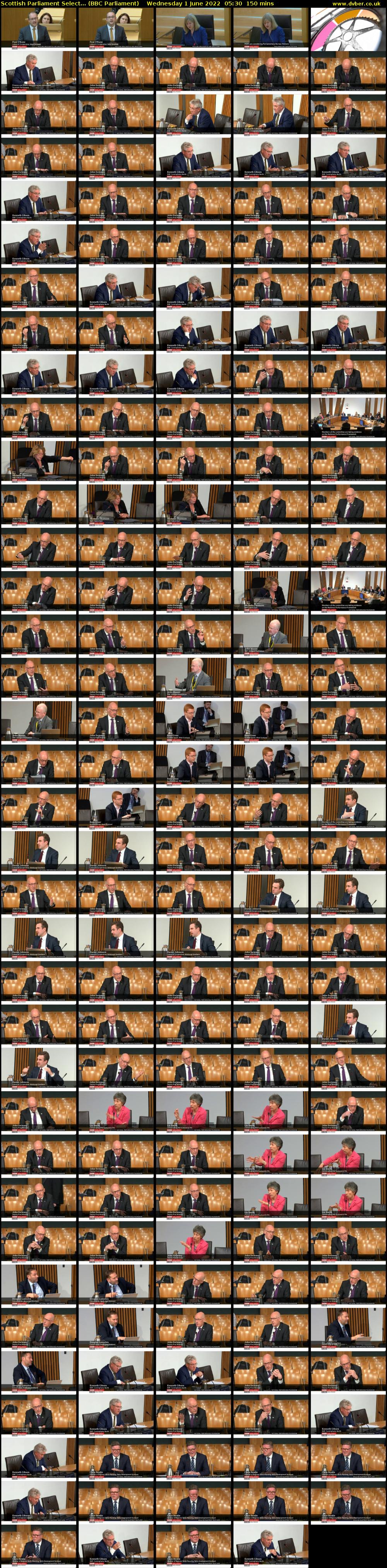 Scottish Parliament Select... (BBC Parliament) Wednesday 1 June 2022 05:30 - 08:00