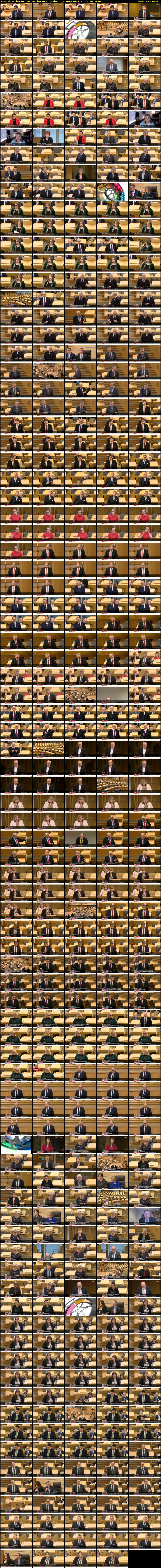 Scottish Parliament (BBC Parliament) Friday 12 January 2024 21:45 - 01:45