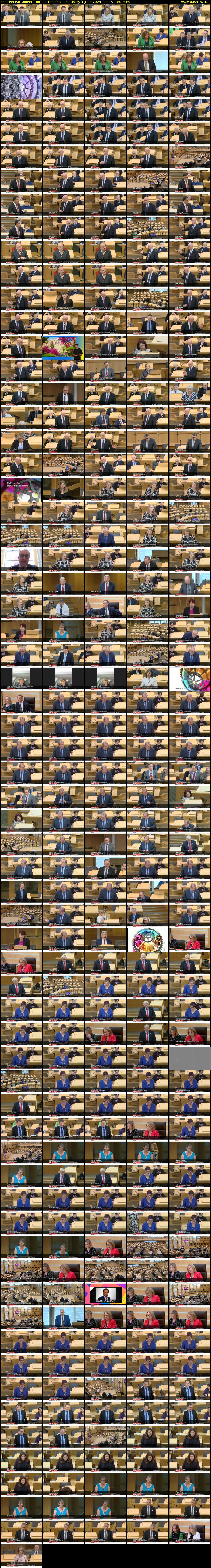 Scottish Parliament (BBC Parliament) Saturday 1 June 2024 14:15 - 17:15