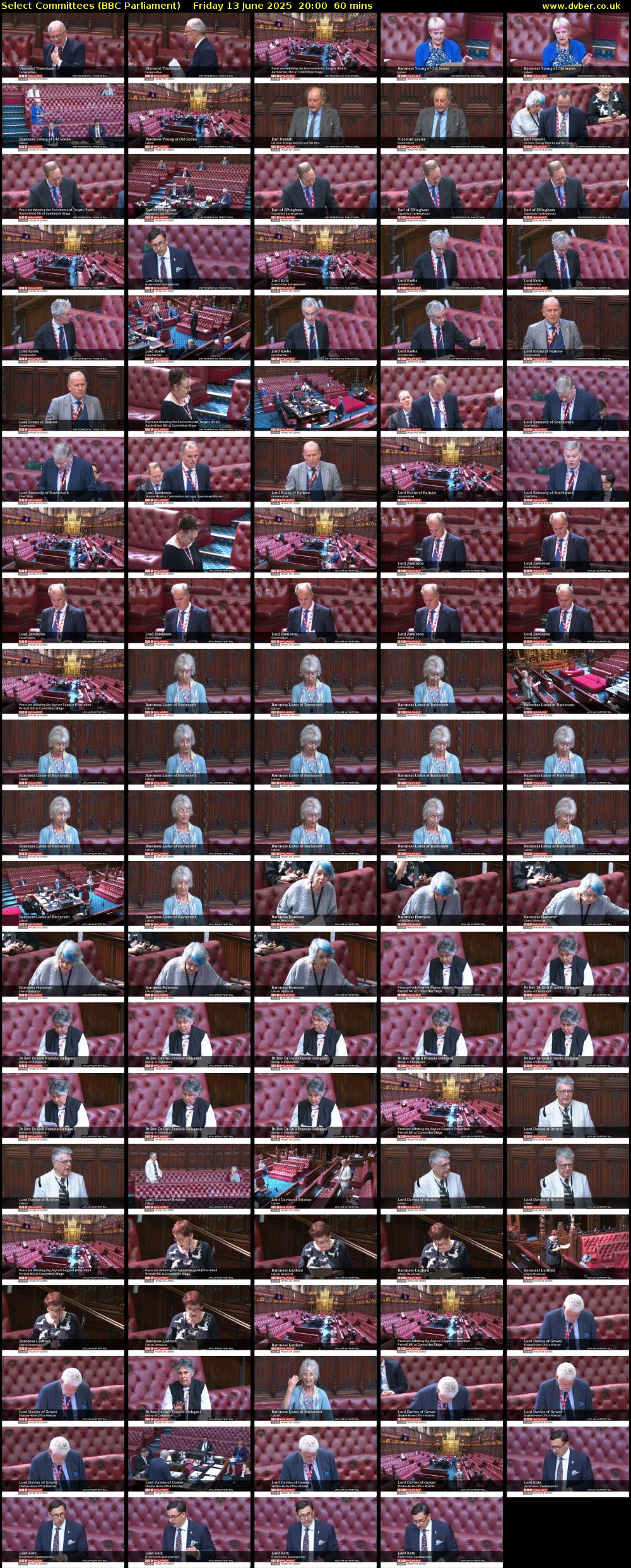 Select Committees (BBC Parliament) Friday 13 June 2025 20:00 - 21:00