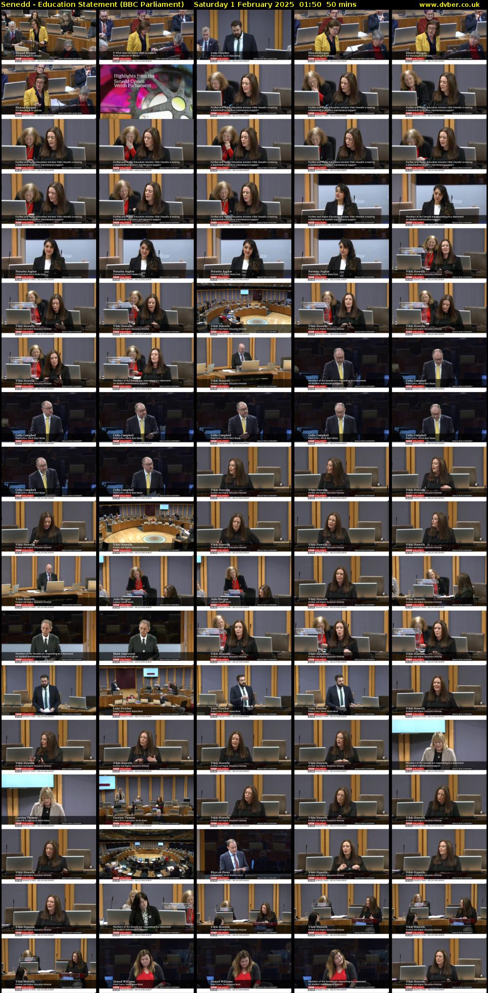 Senedd - Education Statement (BBC Parliament) Saturday 1 February 2025 01:50 - 02:40