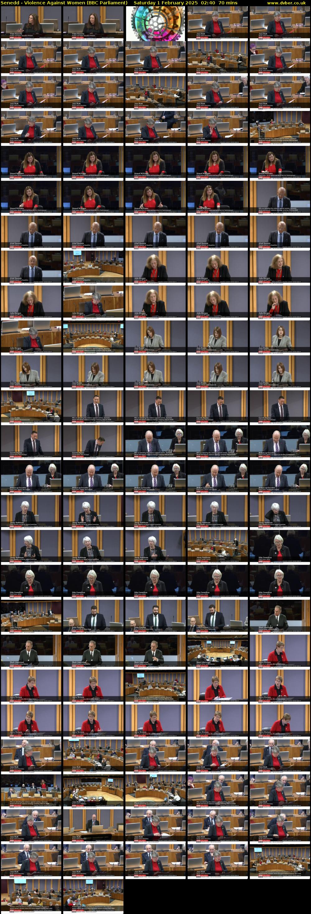 Senedd - Violence Against Women (BBC Parliament) Saturday 1 February 2025 02:40 - 03:50