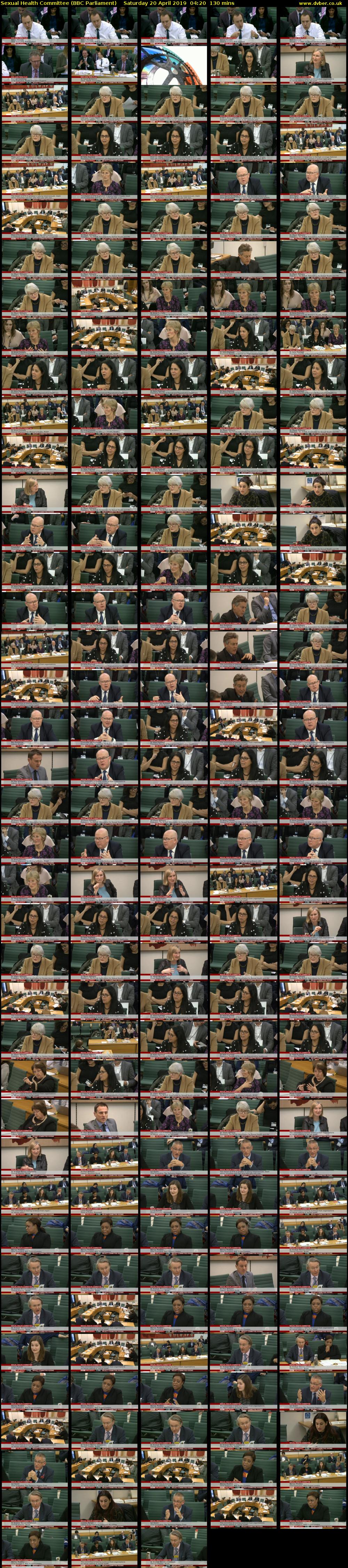 Sexual Health Committee (BBC Parliament) Saturday 20 April 2019 04:20 - 06:30