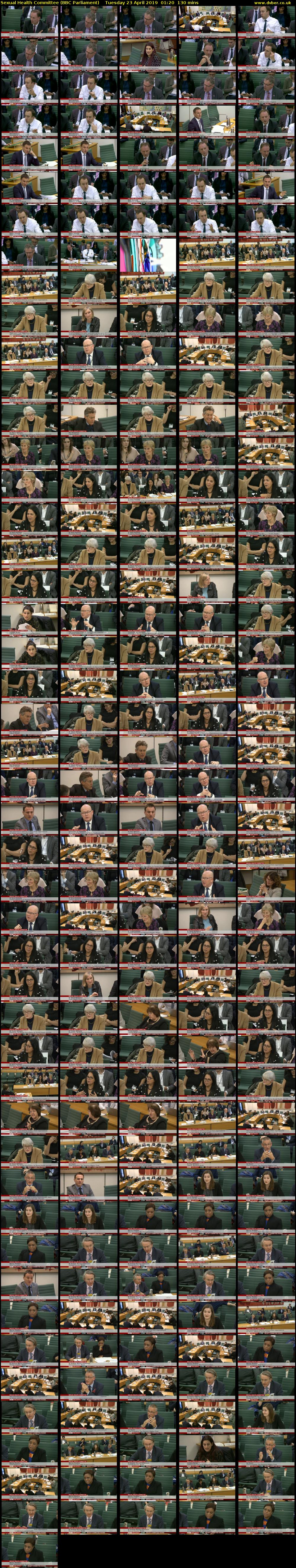 Sexual Health Committee (BBC Parliament) Tuesday 23 April 2019 01:20 - 03:30