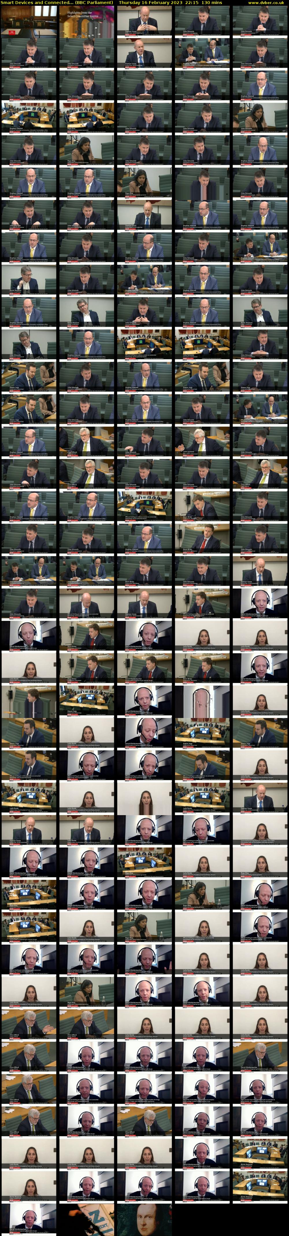 Smart Devices and Connected... (BBC Parliament) Thursday 16 February 2023 22:15 - 00:25