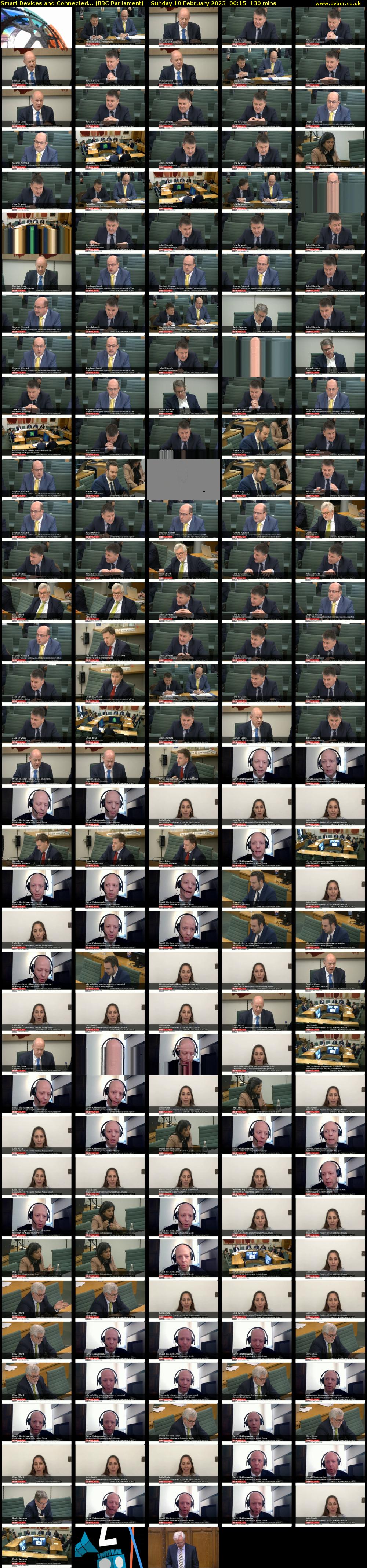 Smart Devices and Connected... (BBC Parliament) Sunday 19 February 2023 06:15 - 08:25