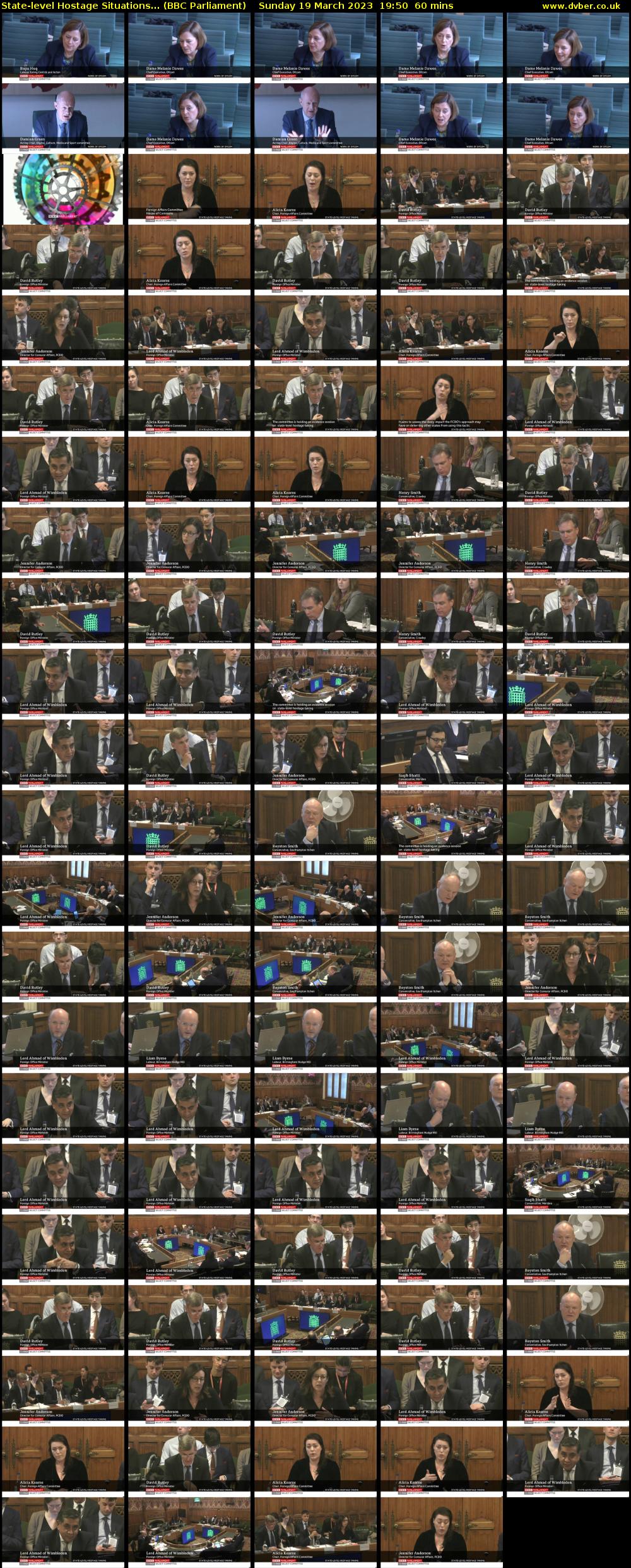 State-level Hostage Situations... (BBC Parliament) Sunday 19 March 2023 19:50 - 20:50
