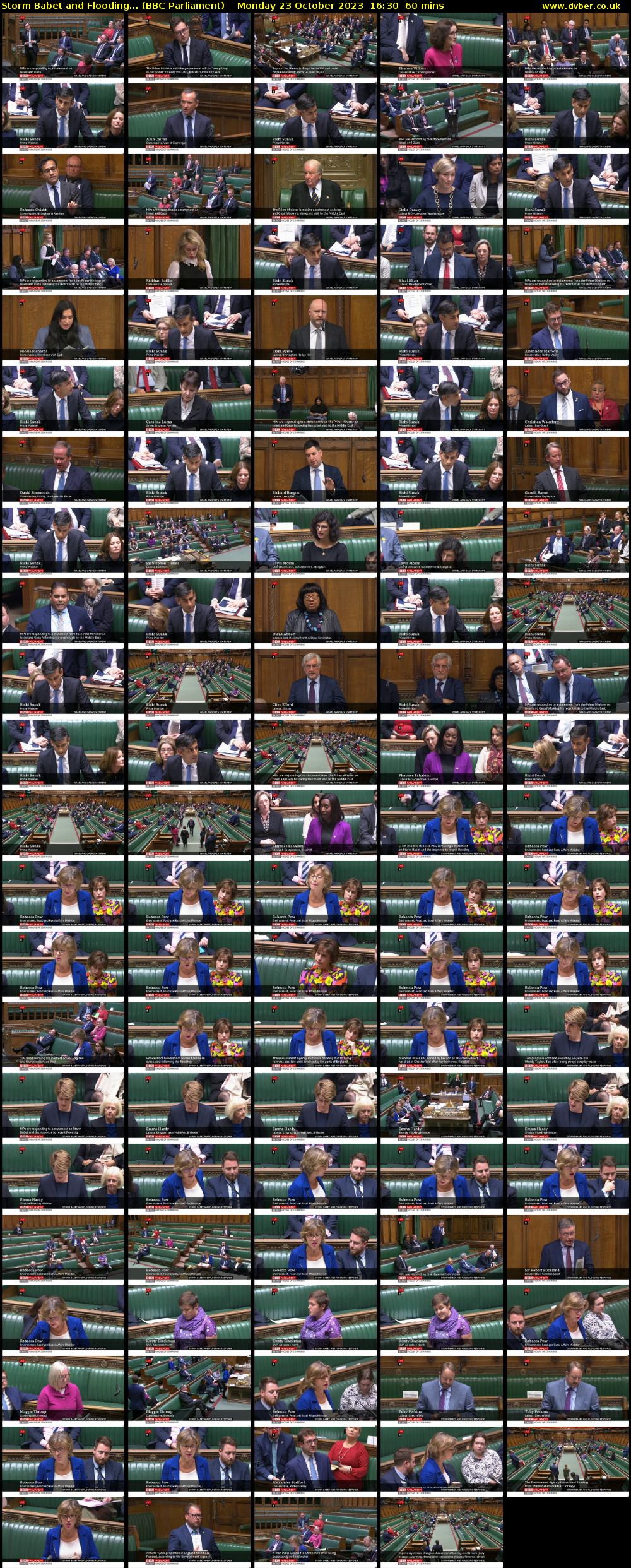 Storm Babet and Flooding... (BBC Parliament) Monday 23 October 2023 16:30 - 17:30