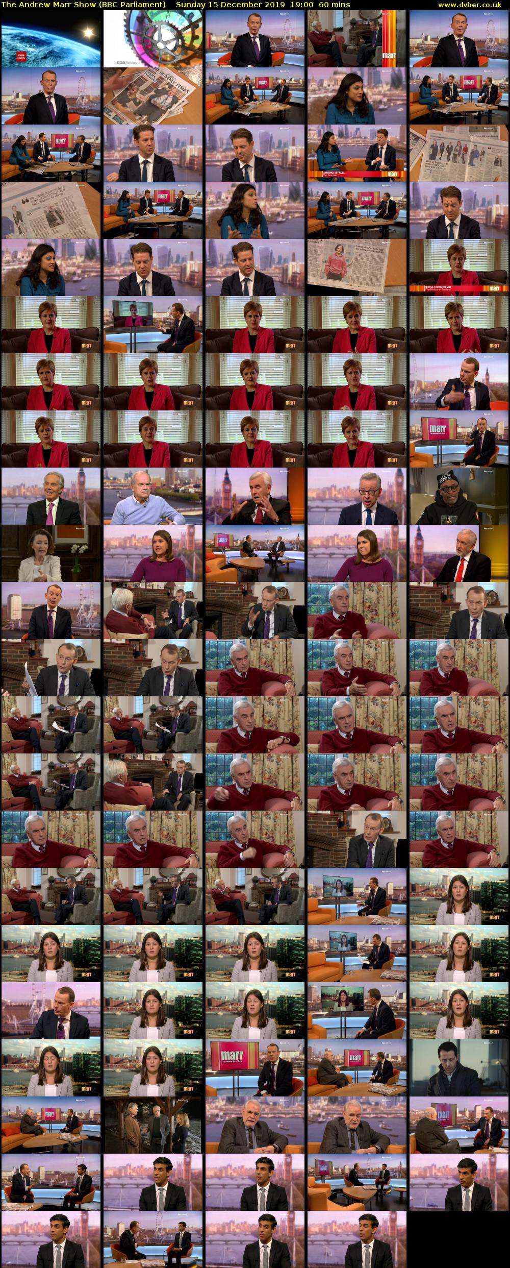 The Andrew Marr Show (BBC Parliament) Sunday 15 December 2019 19:00 - 20:00