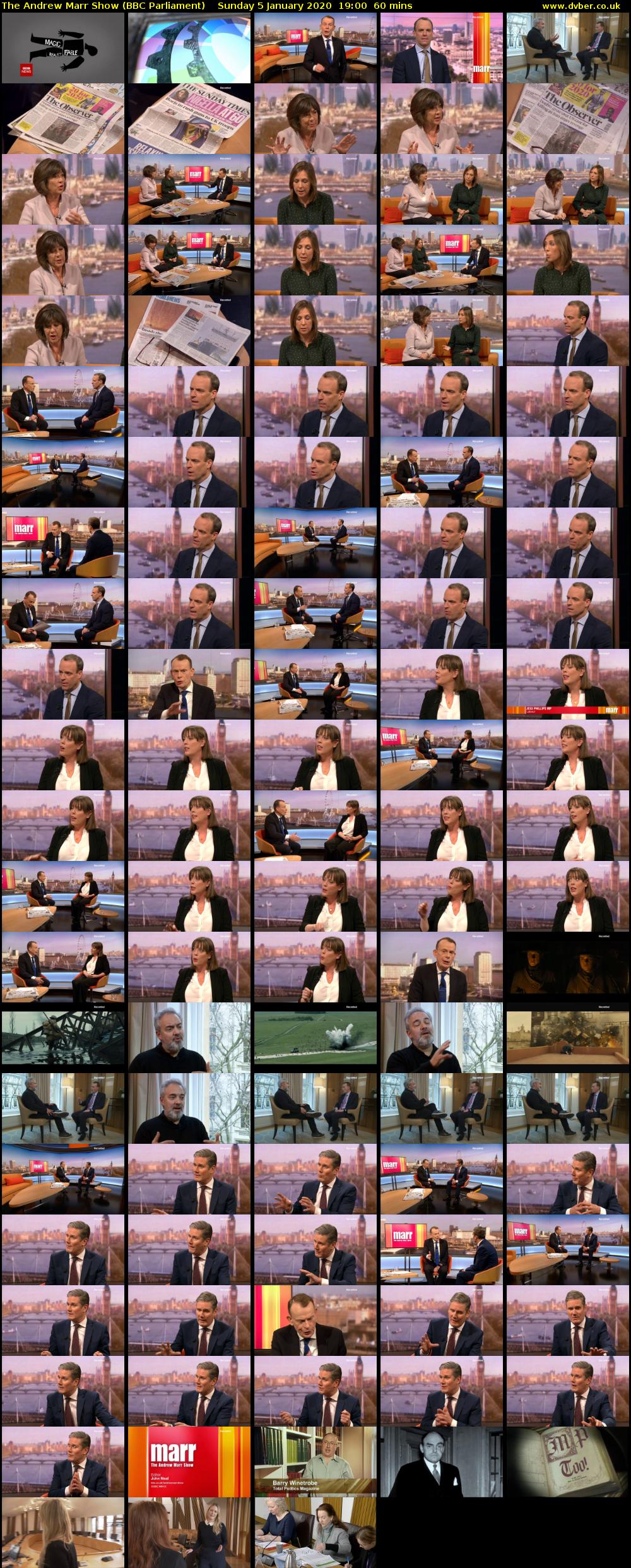 The Andrew Marr Show (BBC Parliament) Sunday 5 January 2020 19:00 - 20:00
