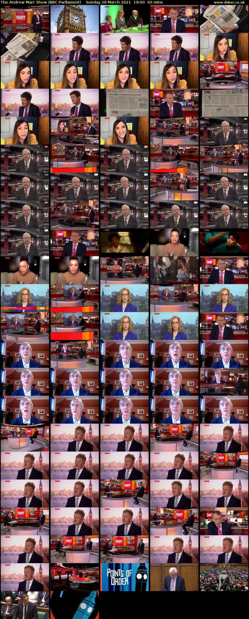 The Andrew Marr Show (BBC Parliament) Sunday 28 March 2021 19:00 - 20:00