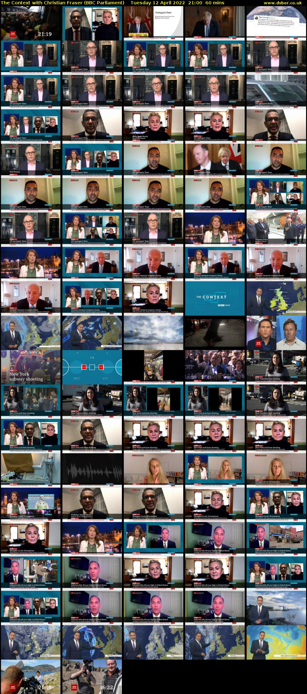 The Context with Christian Fraser (BBC Parliament) Tuesday 12 April 2022 21:00 - 22:00