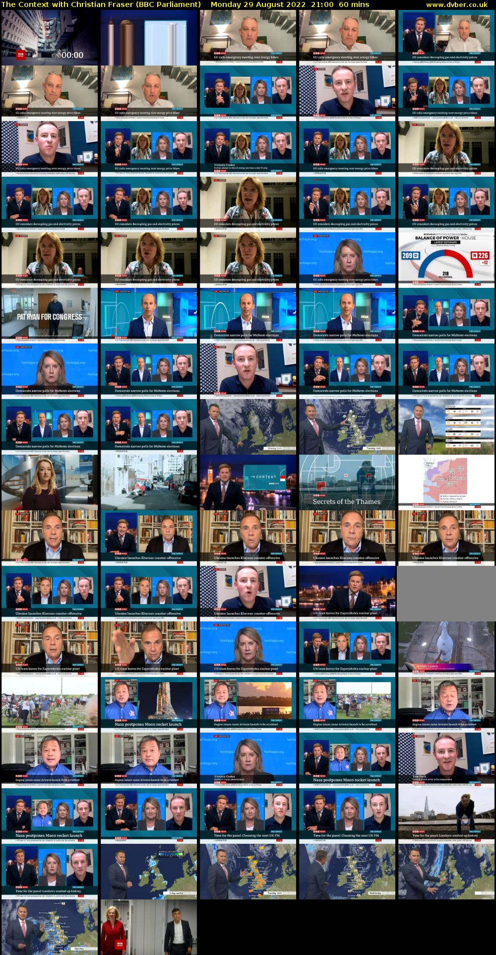 The Context with Christian Fraser (BBC Parliament) Monday 29 August 2022 21:00 - 22:00