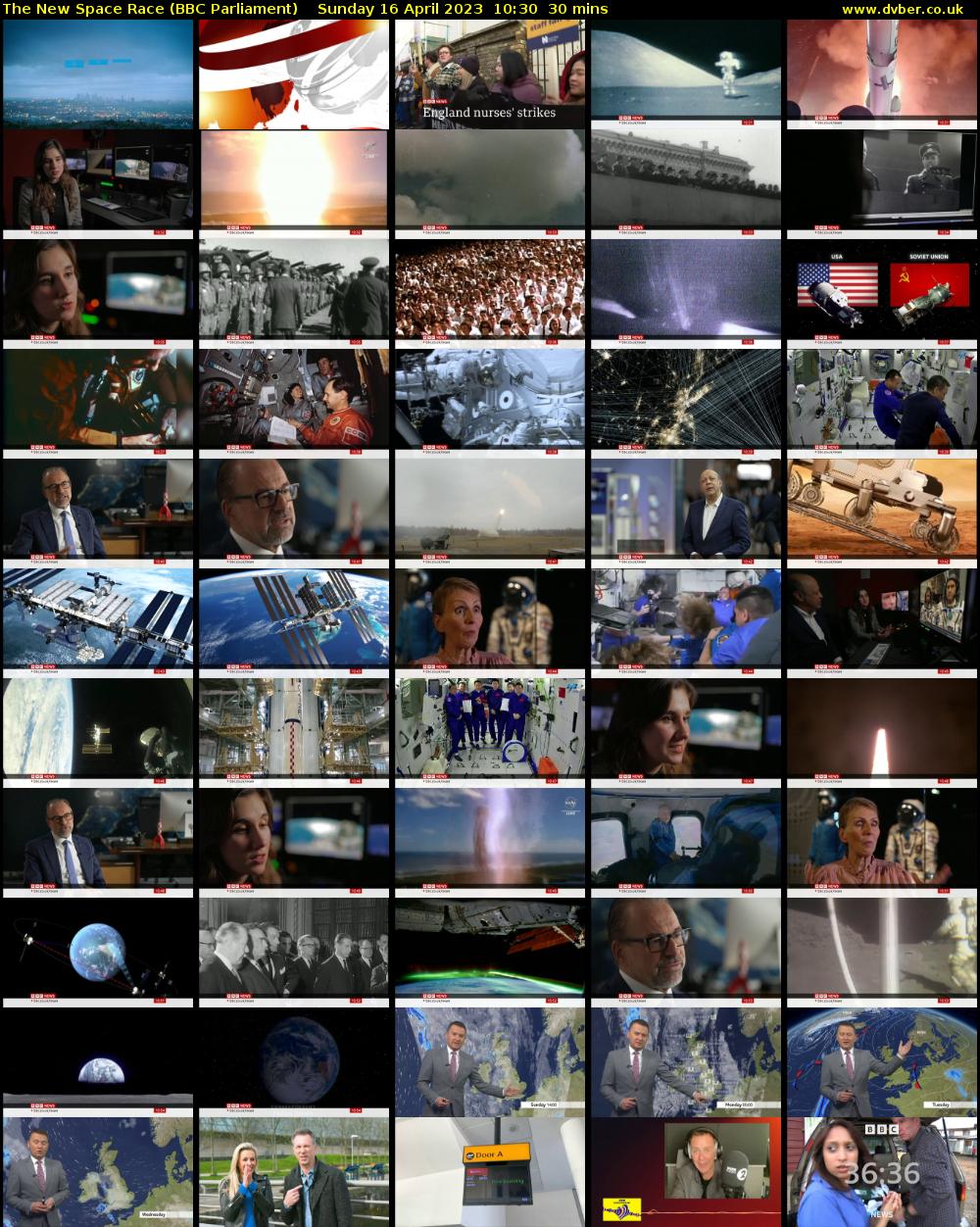 The New Space Race (BBC Parliament) Sunday 16 April 2023 10:30 - 11:00