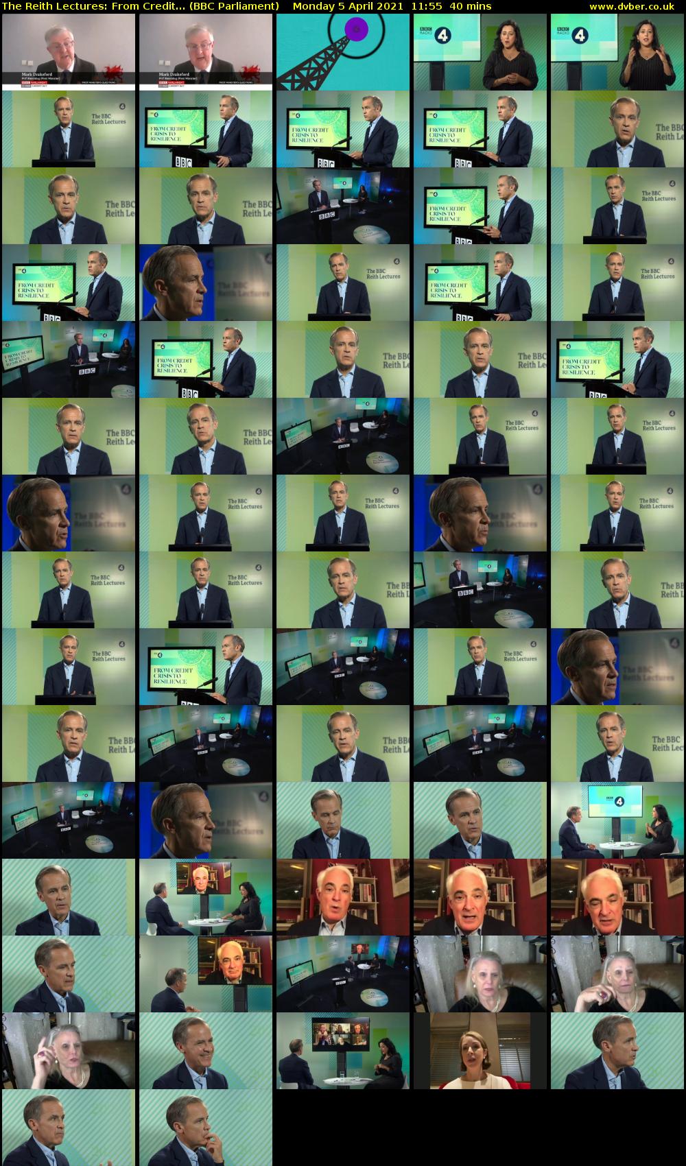 The Reith Lectures: From Credit... (BBC Parliament) Monday 5 April 2021 11:55 - 12:35