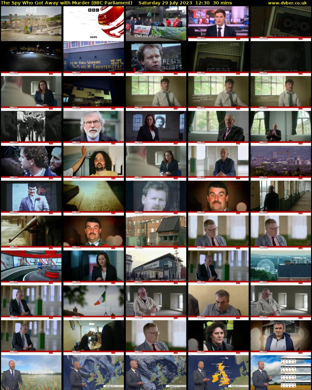 The Spy Who Got Away with Murder (BBC Parliament) Saturday 29 July 2023 12:30 - 13:00