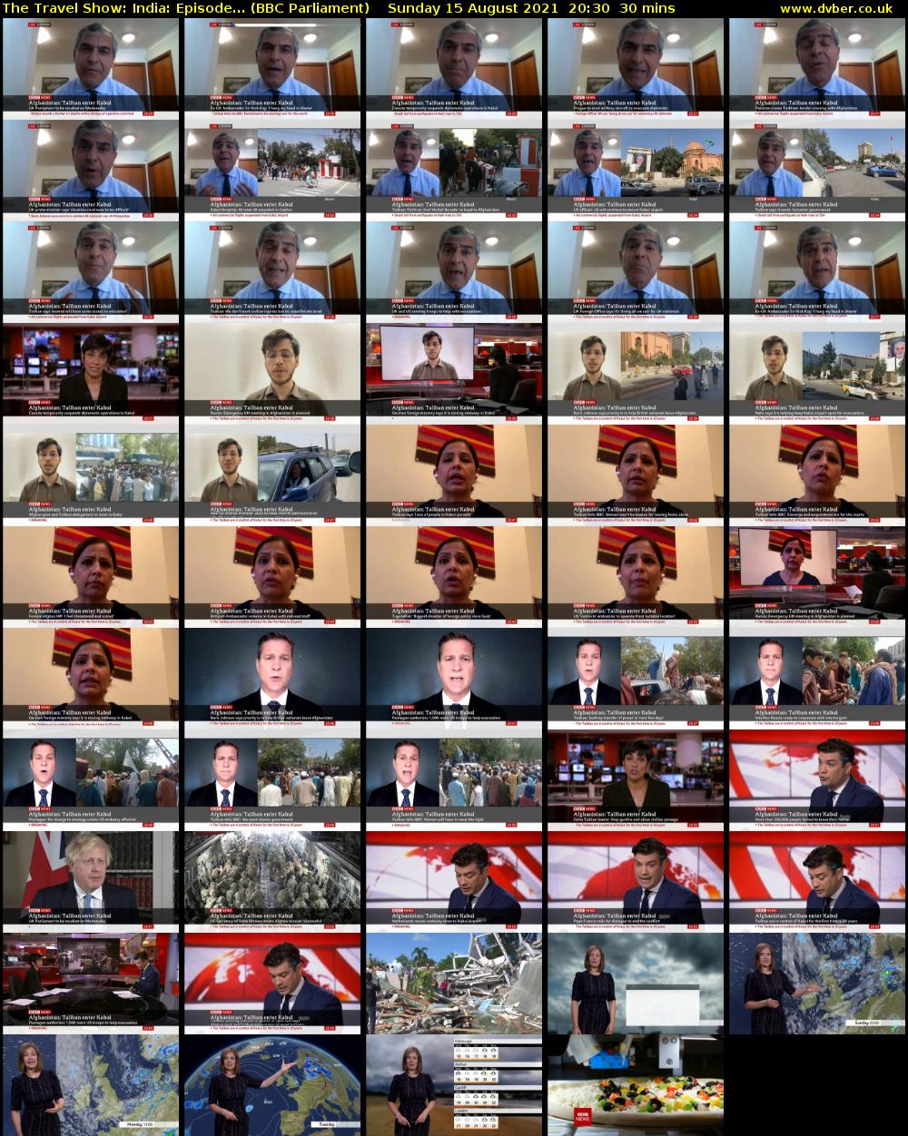 The Travel Show: India: Episode... (BBC Parliament) Sunday 15 August 2021 20:30 - 21:00