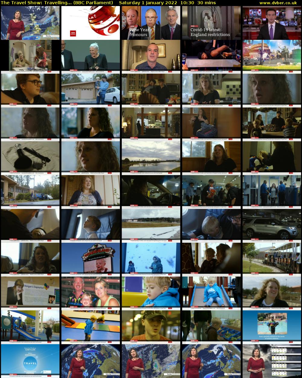 The Travel Show: Travelling... (BBC Parliament) Saturday 1 January 2022 10:30 - 11:00