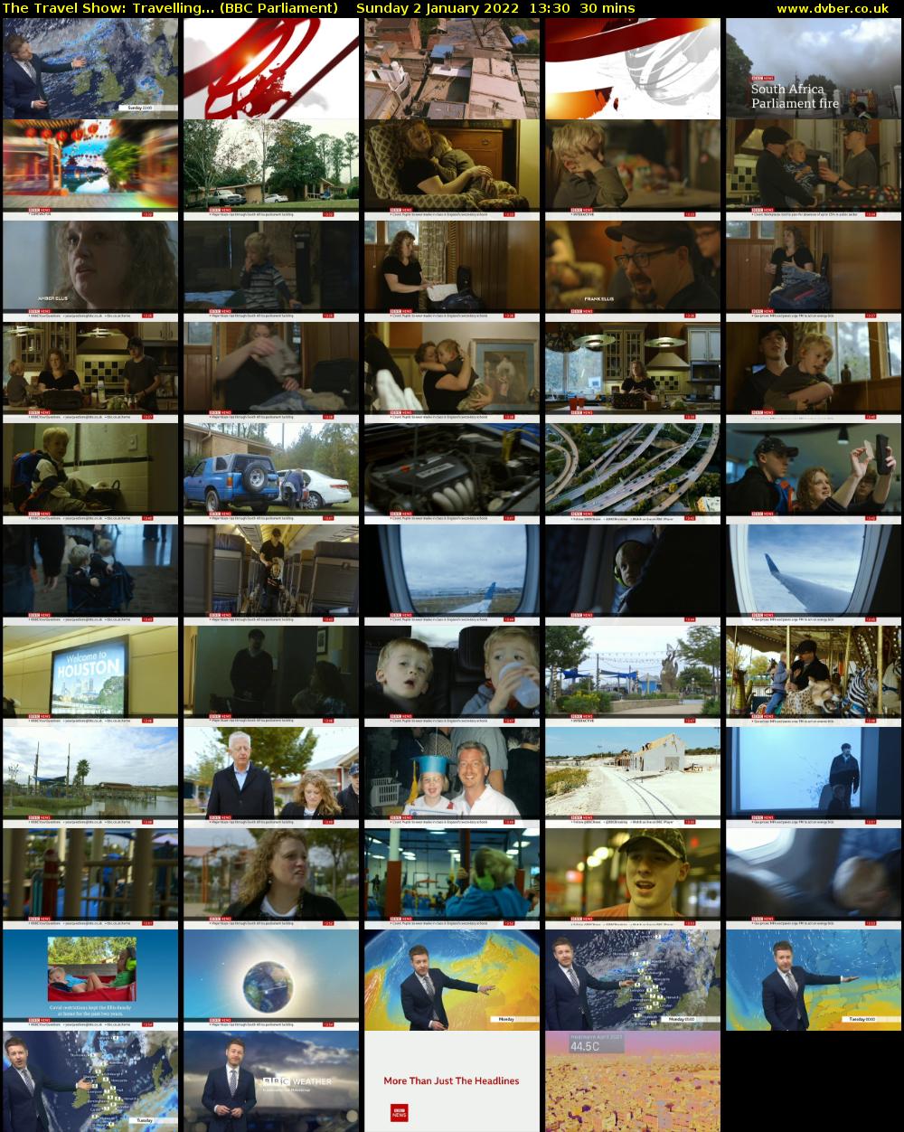 The Travel Show: Travelling... (BBC Parliament) Sunday 2 January 2022 13:30 - 14:00