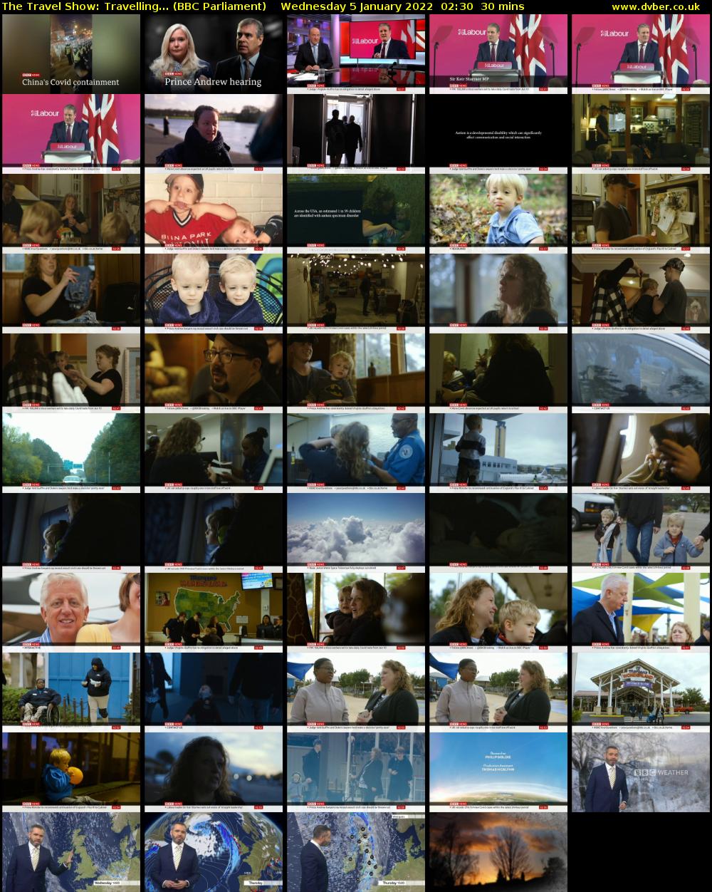 The Travel Show: Travelling... (BBC Parliament) Wednesday 5 January 2022 02:30 - 03:00