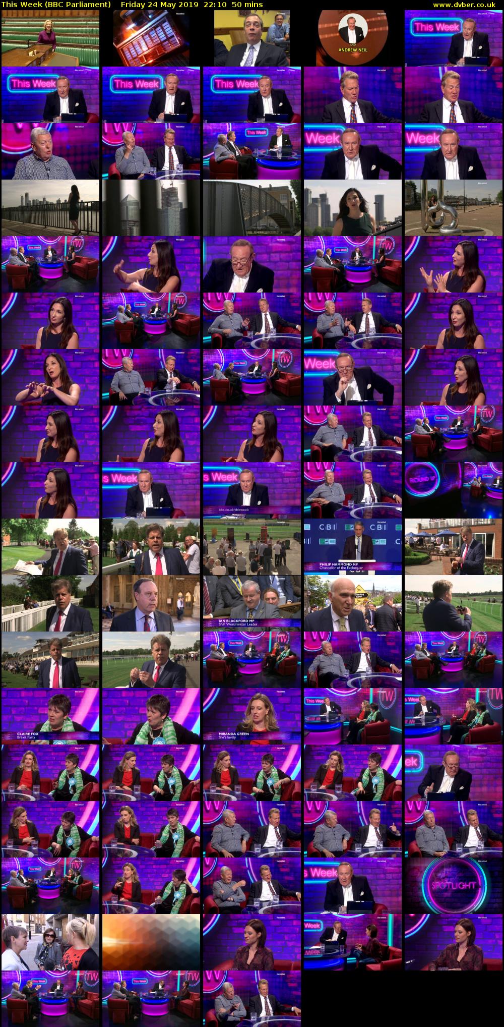 This Week (BBC Parliament) Friday 24 May 2019 22:10 - 23:00