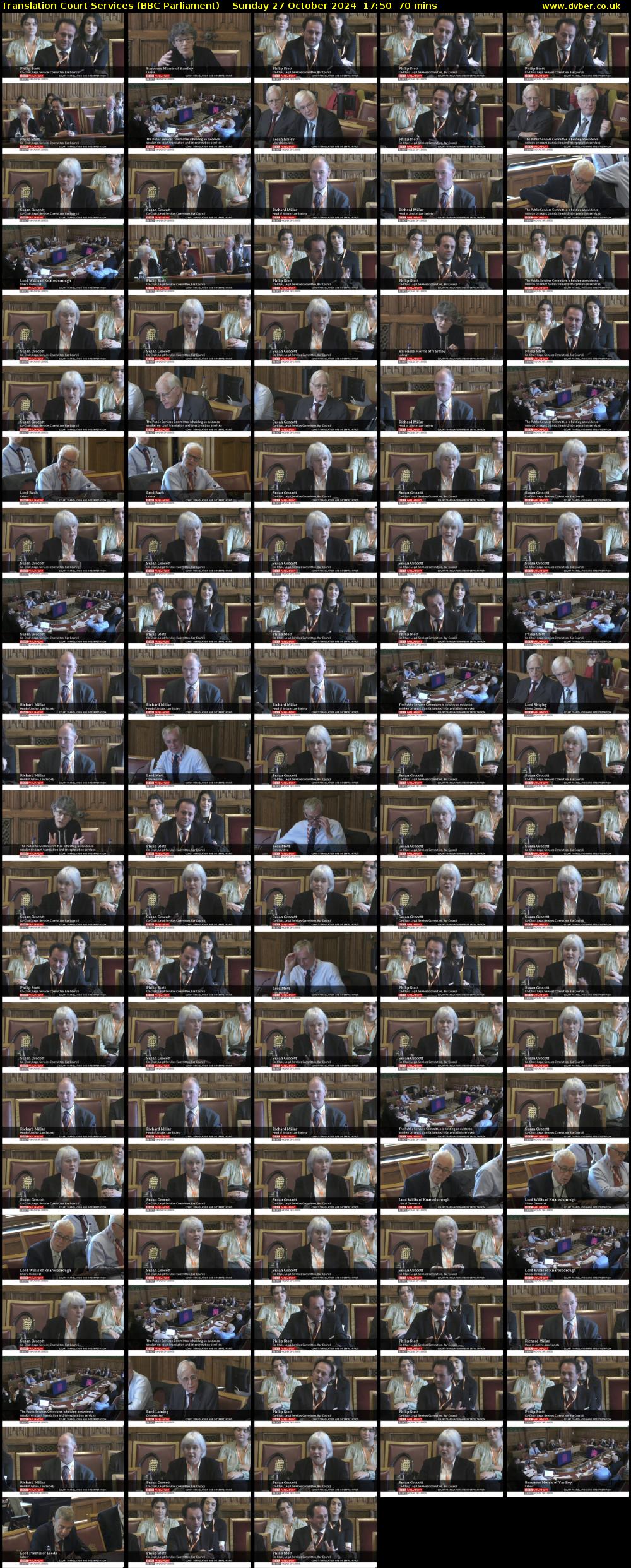 Translation Court Services (BBC Parliament) Sunday 27 October 2024 17:50 - 19:00