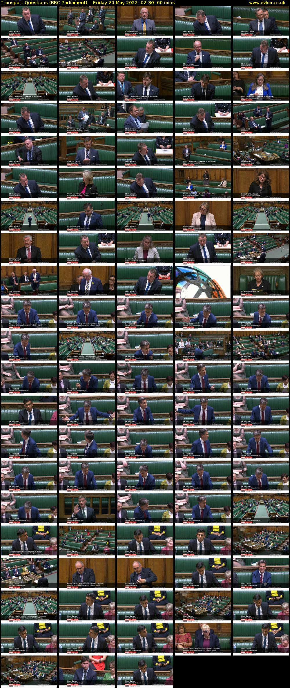 Transport Questions (BBC Parliament) Friday 20 May 2022 02:30 - 03:30