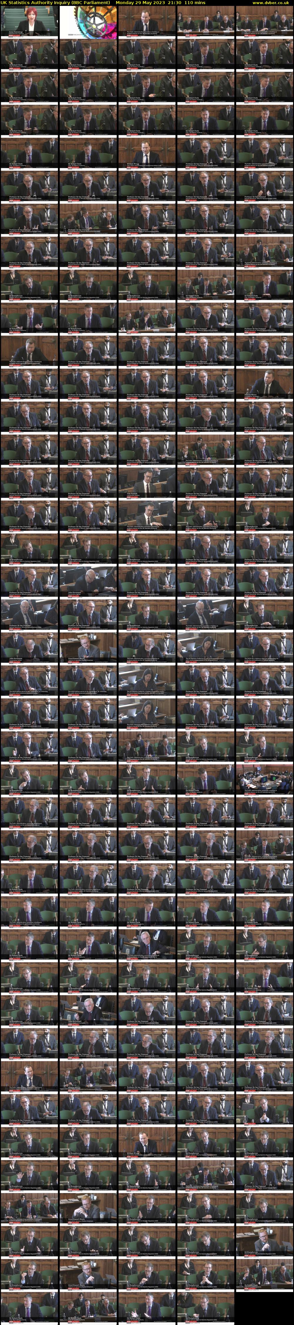 UK Statistics Authority Inquiry (BBC Parliament) Monday 29 May 2023 21:30 - 23:20