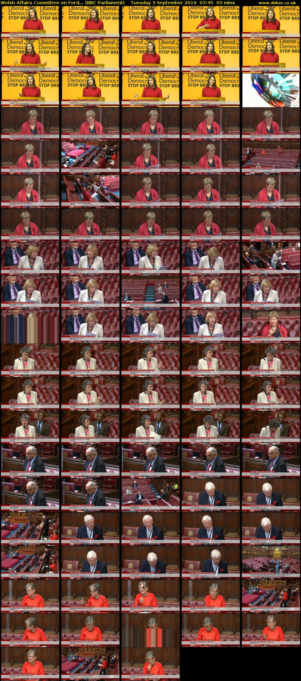 Welsh Affairs Committee on Ford... (BBC Parliament) Tuesday 3 September 2019 07:45 - 08:50
