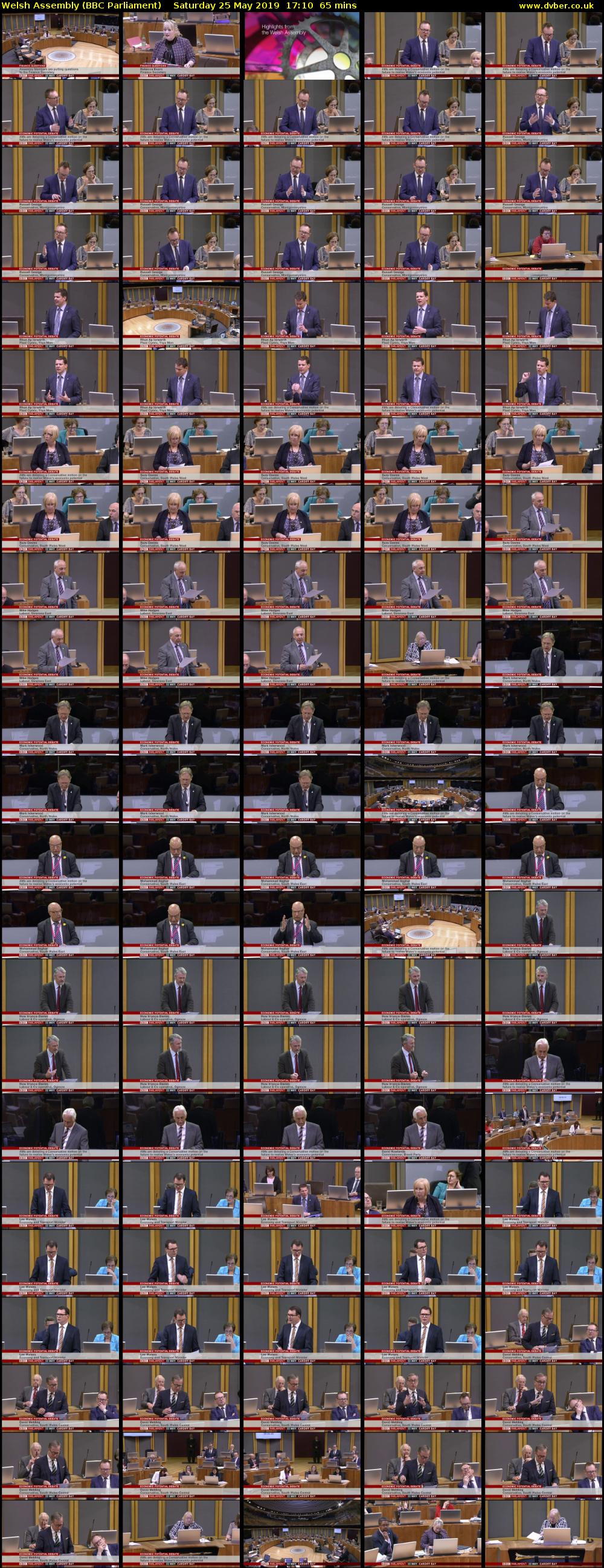 Welsh Assembly (BBC Parliament) Saturday 25 May 2019 17:10 - 18:15