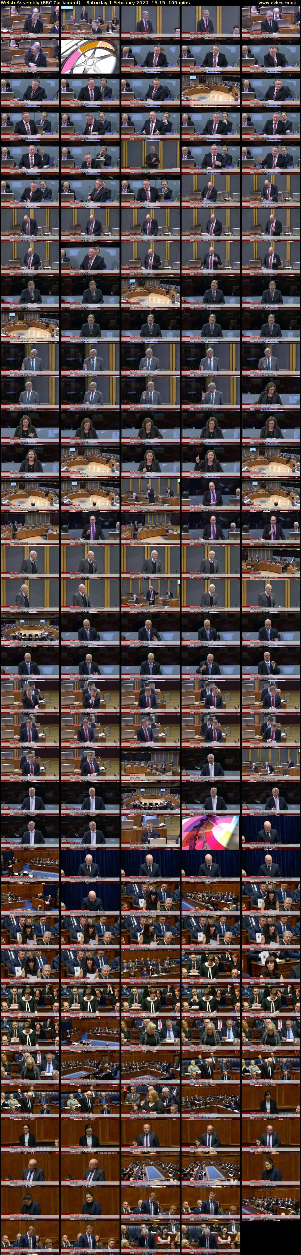 Welsh Assembly (BBC Parliament) Saturday 1 February 2020 16:15 - 18:00