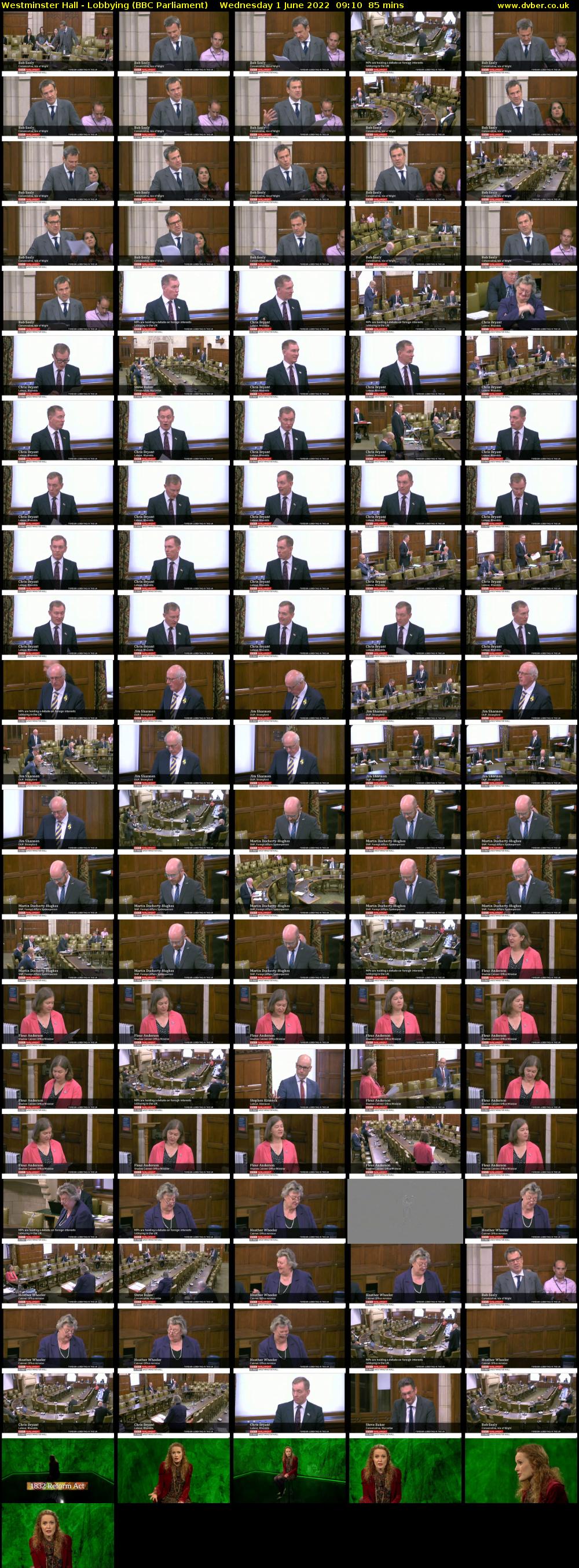 Westminster Hall - Lobbying (BBC Parliament) Wednesday 1 June 2022 09:10 - 10:35