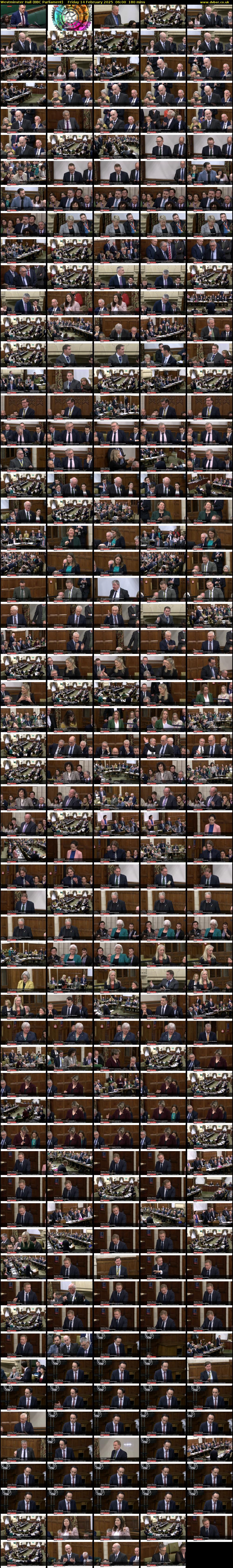 Westminster Hall (BBC Parliament) Friday 14 February 2025 06:00 - 09:00