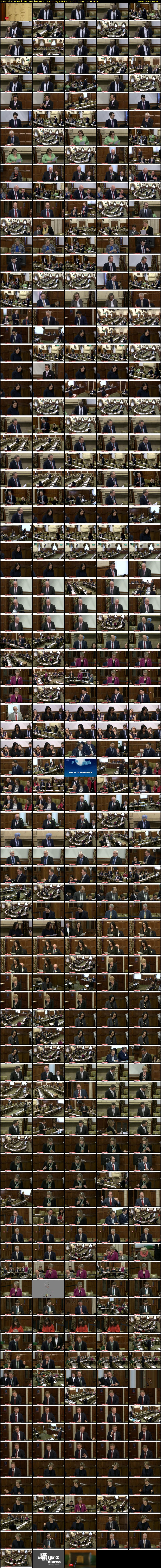 Westminster Hall (BBC Parliament) Saturday 8 March 2025 06:00 - 11:00