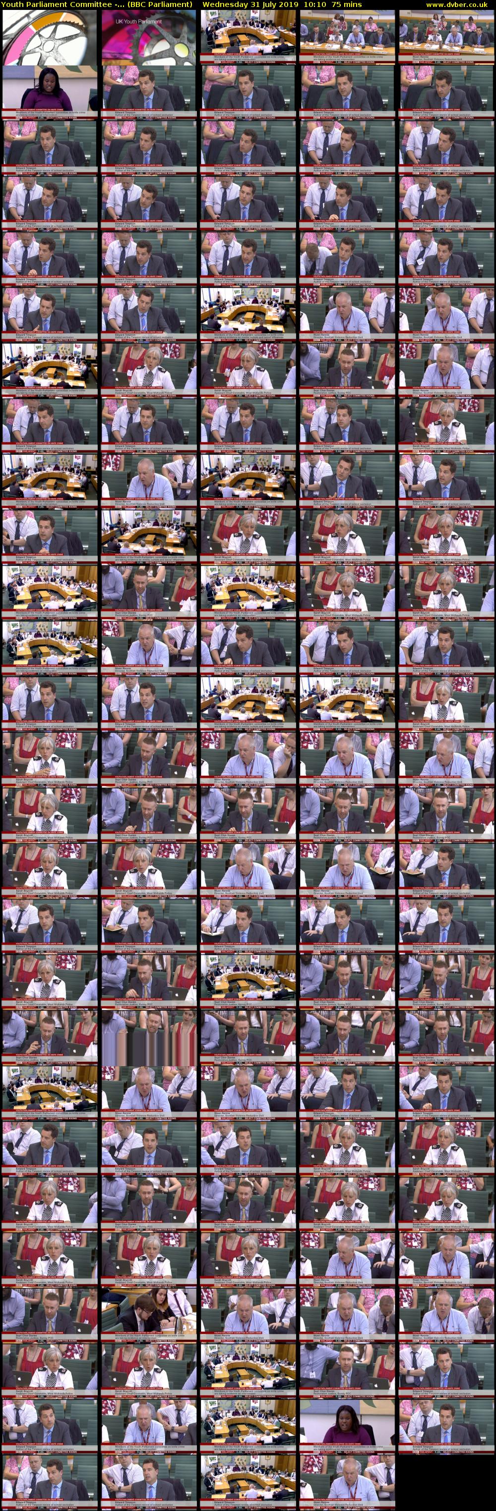 Youth Parliament Committee -... (BBC Parliament) Wednesday 31 July 2019 10:10 - 11:25