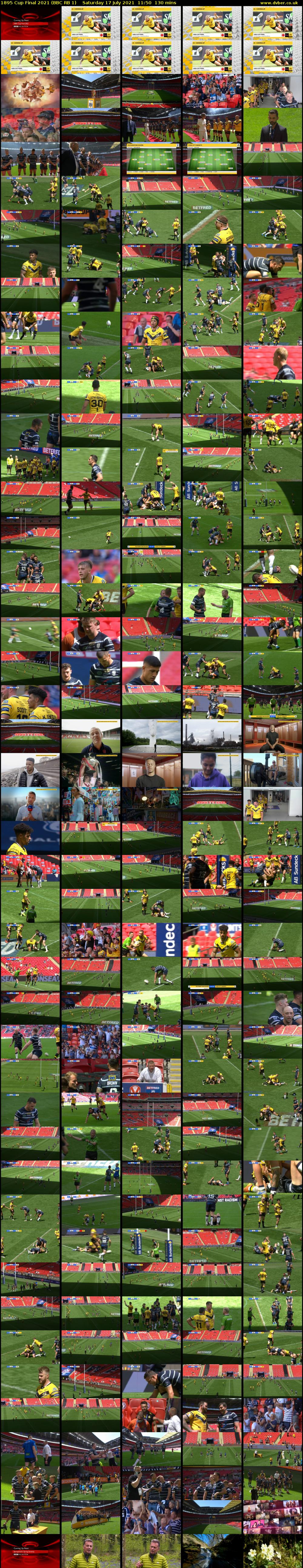 1895 Cup Final 2021 (BBC RB 1) Saturday 17 July 2021 11:50 - 14:00