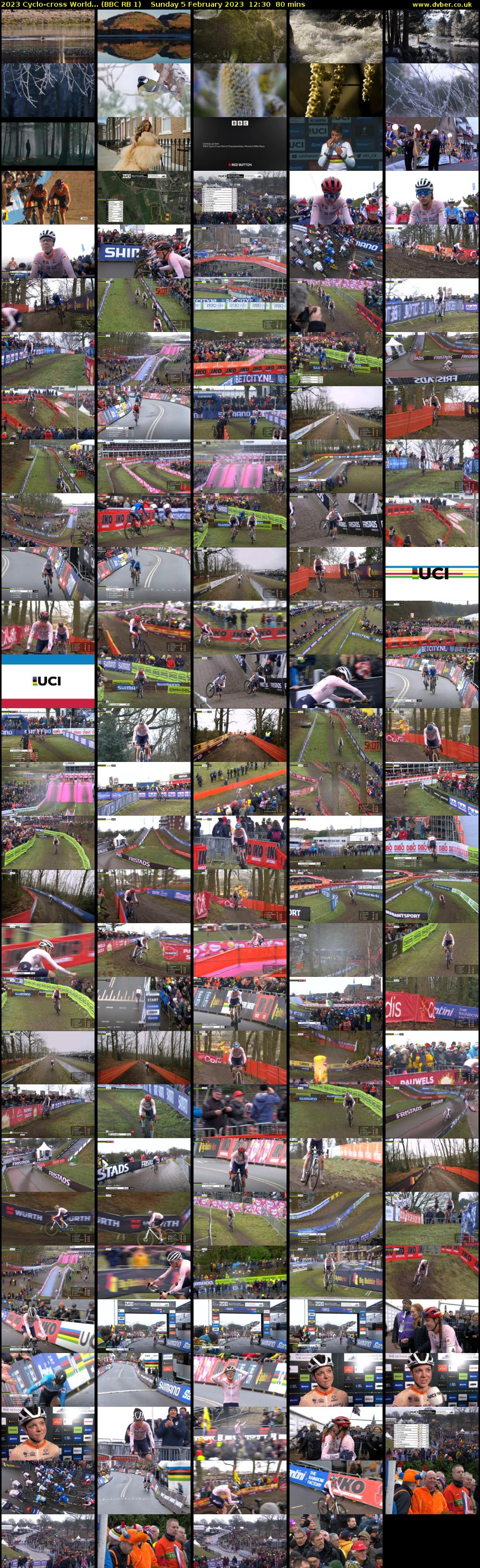 2023 Cyclo-cross World... (BBC RB 1) Sunday 5 February 2023 12:30 - 13:50
