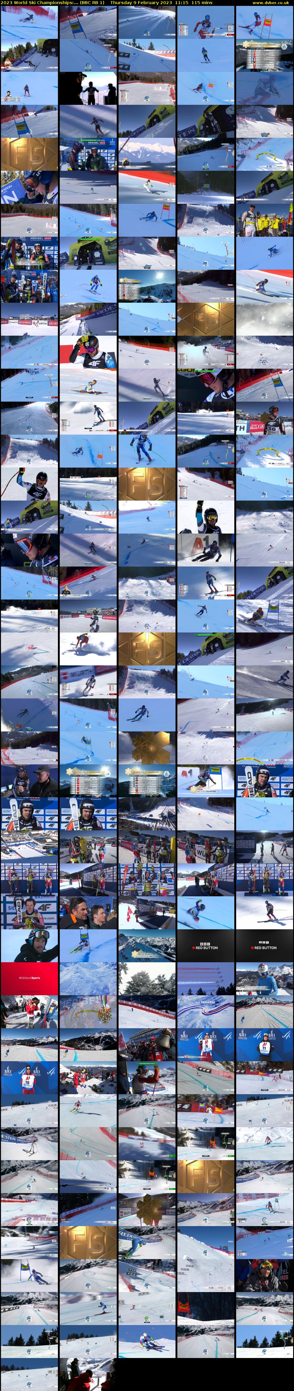 2023 World Ski Championships:... (BBC RB 1) Thursday 9 February 2023 11:15 - 13:10