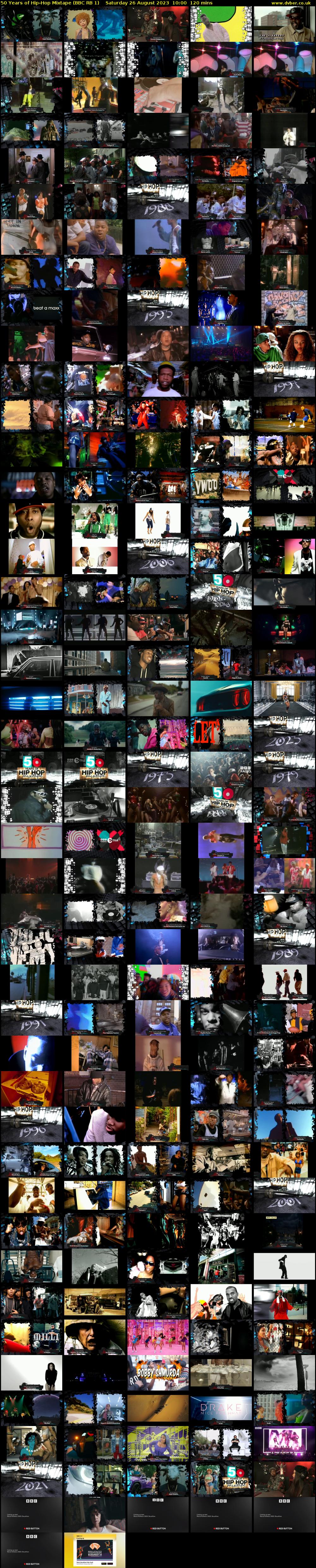 50 Years of Hip-Hop Mixtape (BBC RB 1) Saturday 26 August 2023 10:00 - 12:00