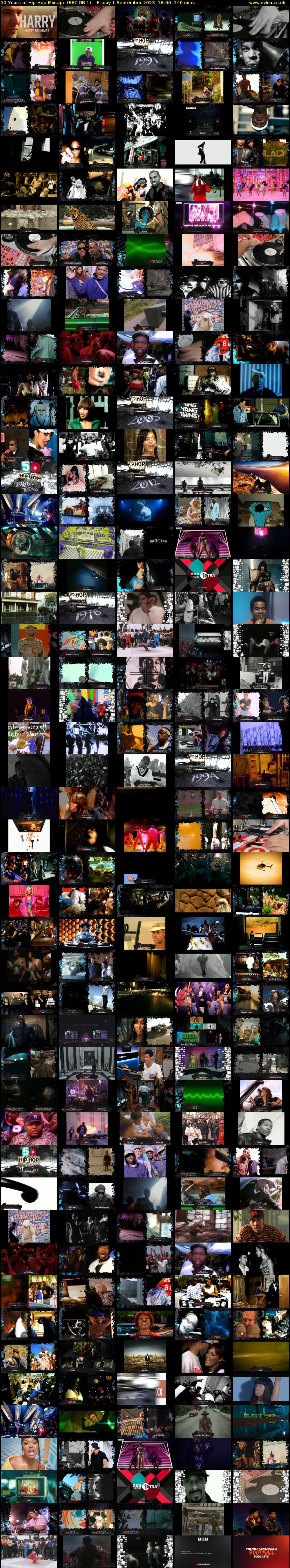 50 Years of Hip-Hop Mixtape (BBC RB 1) Friday 1 September 2023 18:00 - 22:00