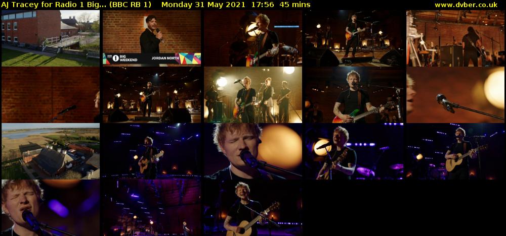 AJ Tracey for Radio 1 Big... (BBC RB 1) Monday 31 May 2021 17:56 - 18:41