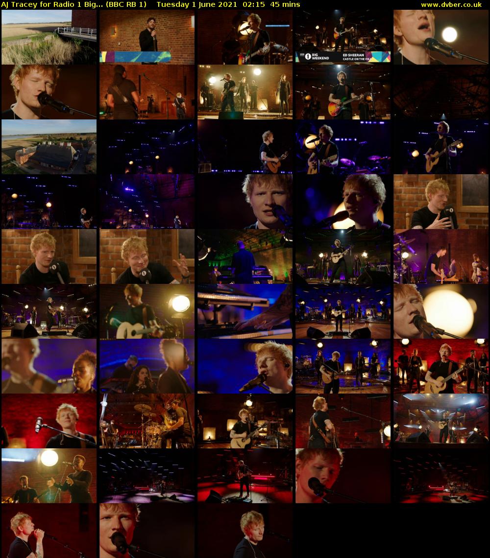 AJ Tracey for Radio 1 Big... (BBC RB 1) Tuesday 1 June 2021 02:15 - 03:00