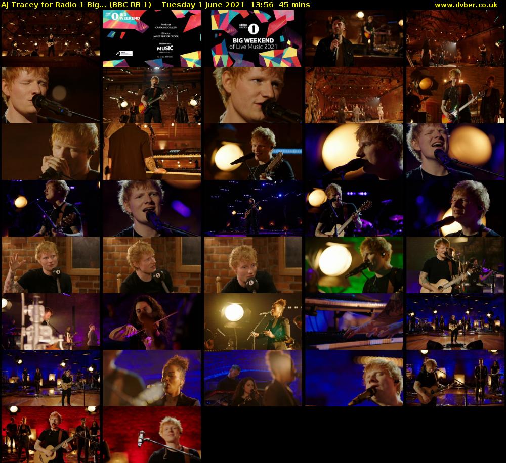 AJ Tracey for Radio 1 Big... (BBC RB 1) Tuesday 1 June 2021 13:56 - 14:41