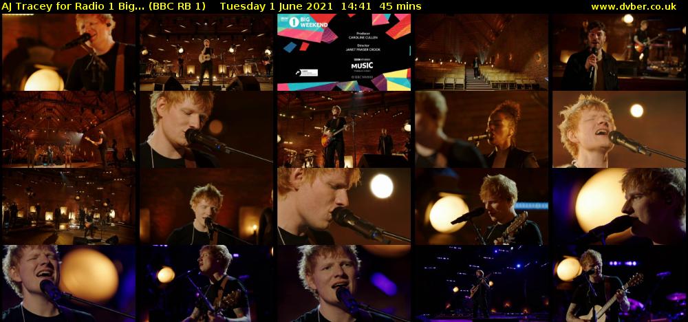 AJ Tracey for Radio 1 Big... (BBC RB 1) Tuesday 1 June 2021 14:41 - 15:26