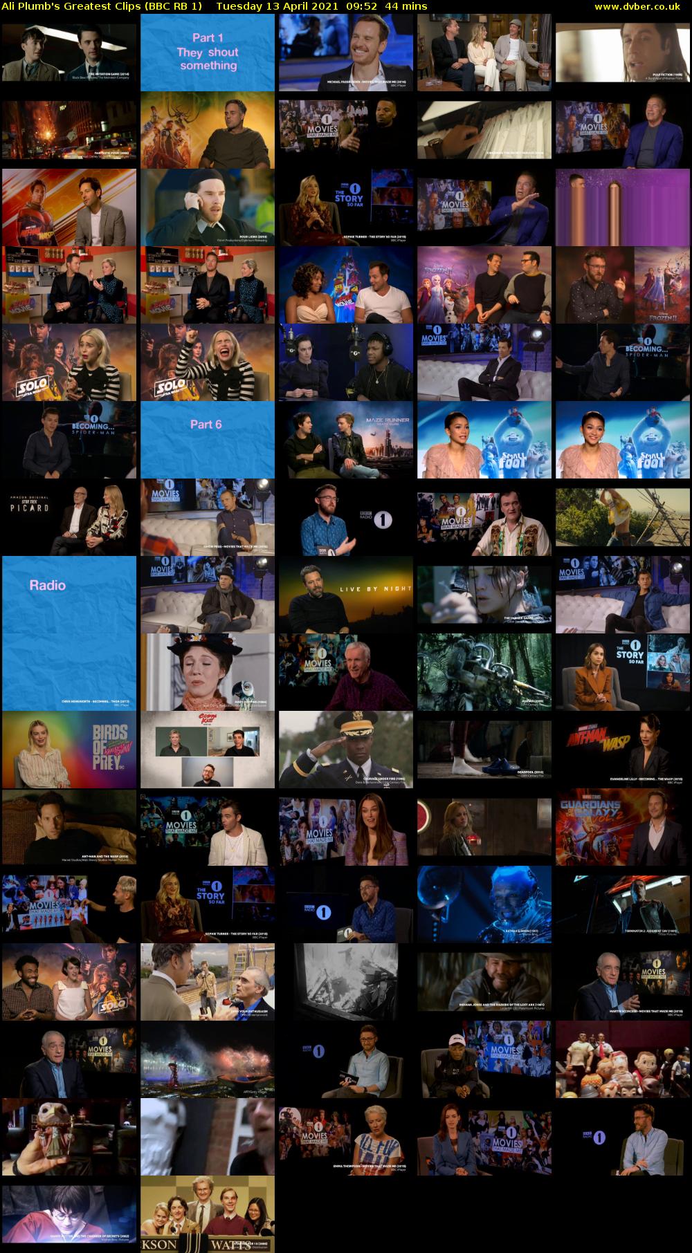 Ali Plumb's Greatest Clips (BBC RB 1) Tuesday 13 April 2021 09:52 - 10:36
