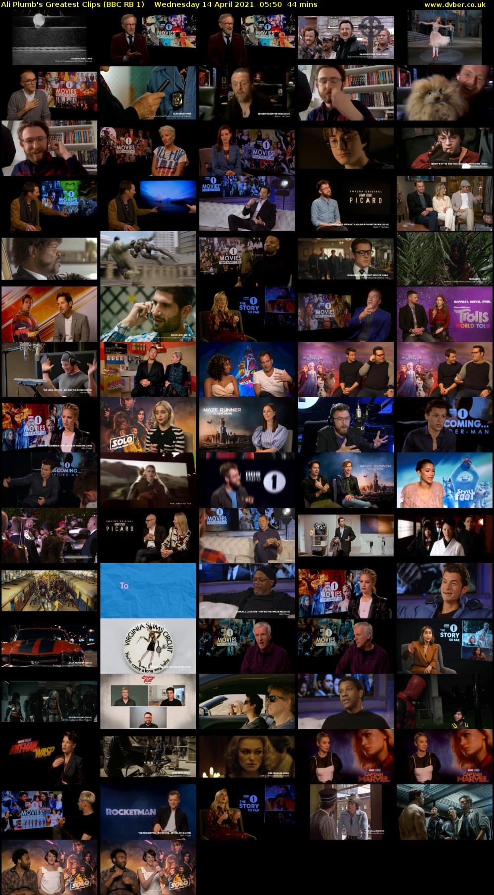 Ali Plumb's Greatest Clips (BBC RB 1) Wednesday 14 April 2021 05:50 - 06:34