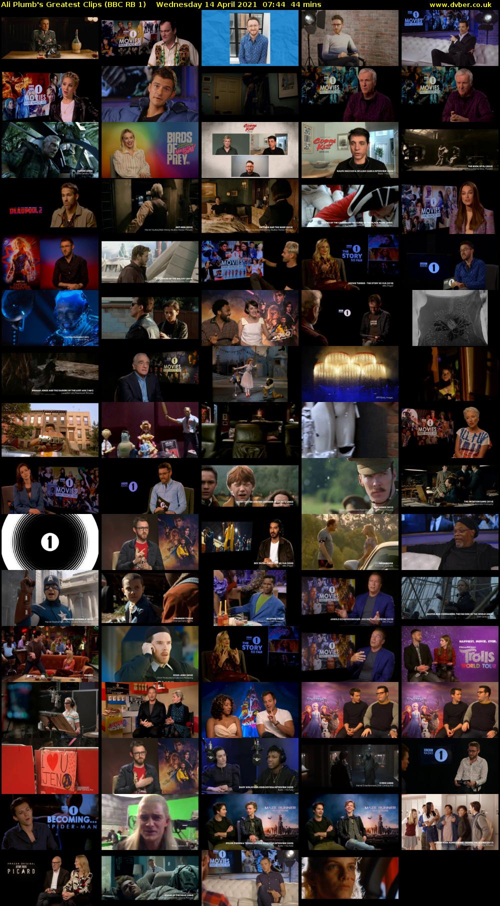 Ali Plumb's Greatest Clips (BBC RB 1) Wednesday 14 April 2021 07:44 - 08:28