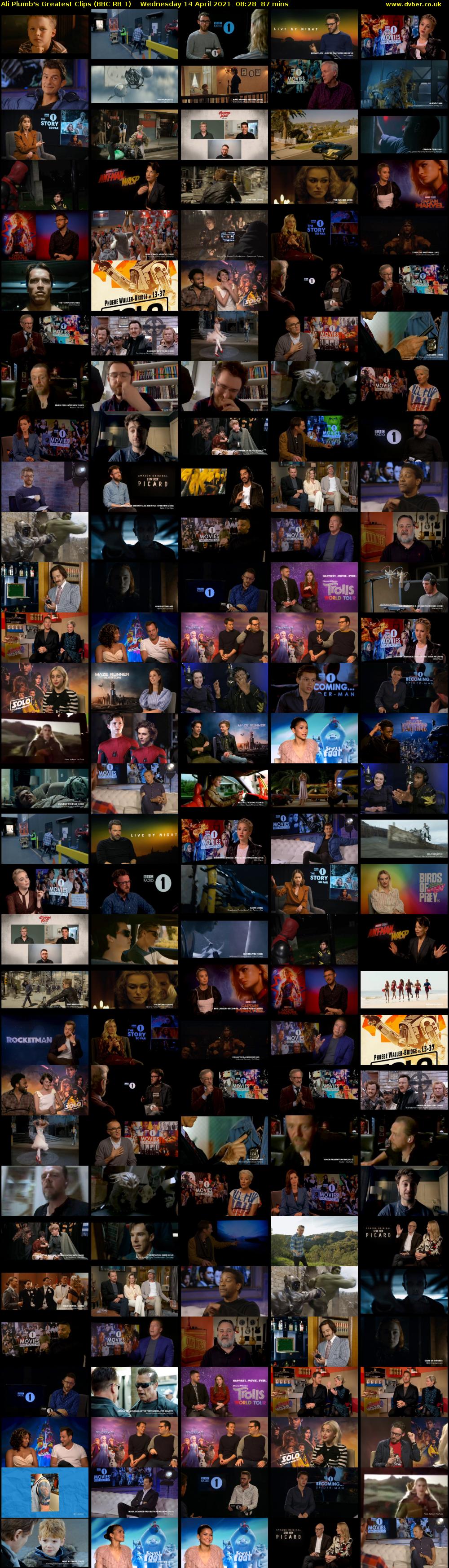 Ali Plumb's Greatest Clips (BBC RB 1) Wednesday 14 April 2021 08:28 - 09:55